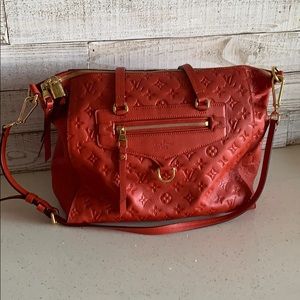 Louis Vuitton leather tote